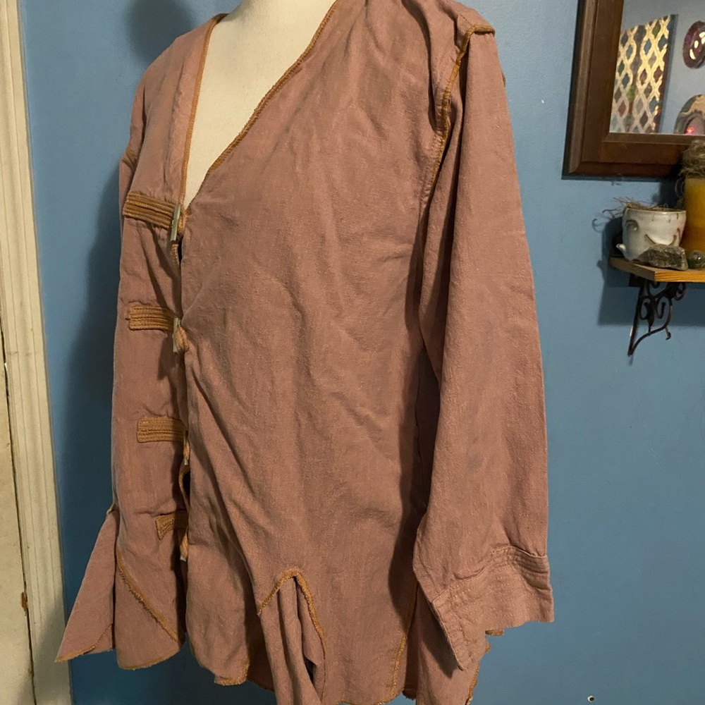 tribe, BoHo, Ruffle, Jacket - Picture 5 of 8